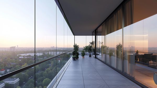 Gamme innovante de profil pour garde corps verre : modernité et sécurité